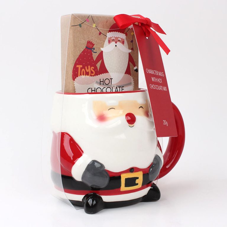 CCO-17411 CHRISTMAS MUG SUGARCANE GIFT SET_santa_-s